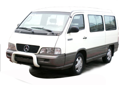 奔驰MB100(15座)商务车租车、旅游包车服务